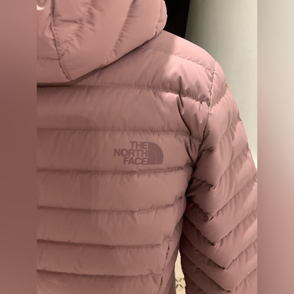 The North Face Stretch Down Parka in Twilight Mauve Size L - Picture 9 of 16